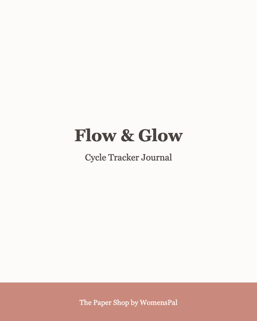 Flow & Glow — Cycle Tracker Journal