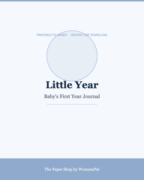 Little Year — Baby's First Year Journal