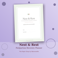 Nest & Rest — Postpartum Recovery Planner