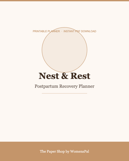 Nest & Rest — Postpartum Recovery Planner